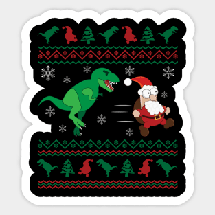 Funny Christmas Design Sticker